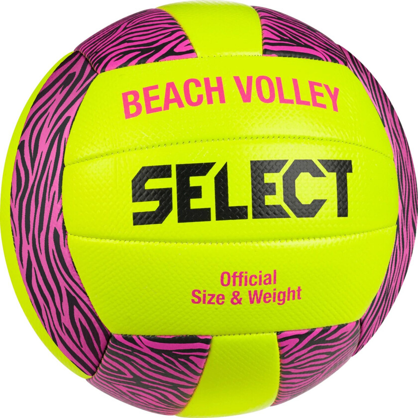 Select VB Beach Volley, volleyball Yellow/Pink