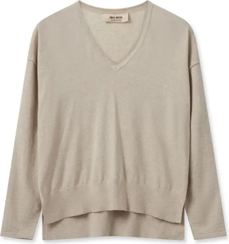MOS Mosh, Dame, Strikkevarer, Beige, M
