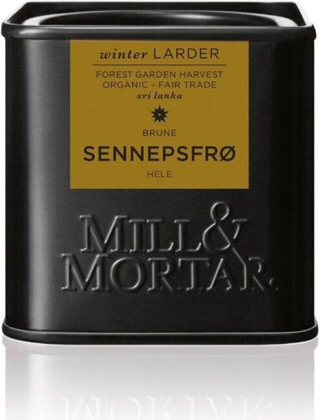 Sennepsfrø Hele Brune Ø - 50 g