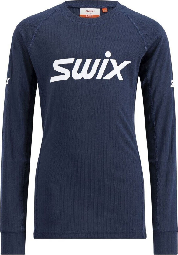 Racex Classic Long Sleeve Junior Dark Navy/Bright White 128