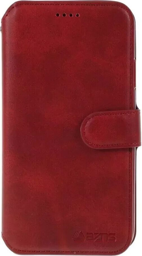 iPhone 11 Skinndeksel med Lommebok - Rød