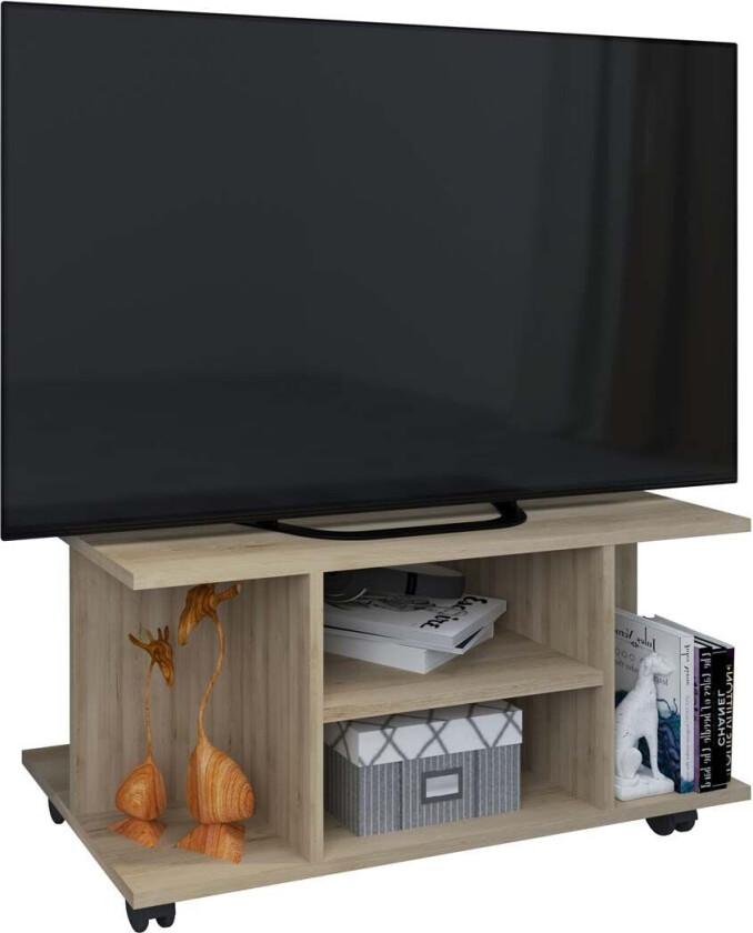 Findalo TV-bord 2 hyller bøk dekor.