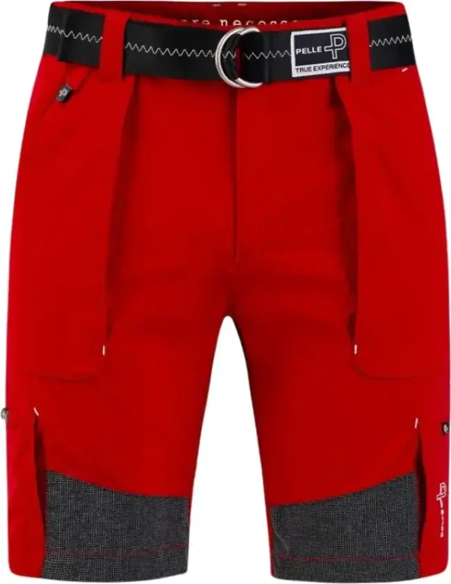Herre, Shorts, Rød, S