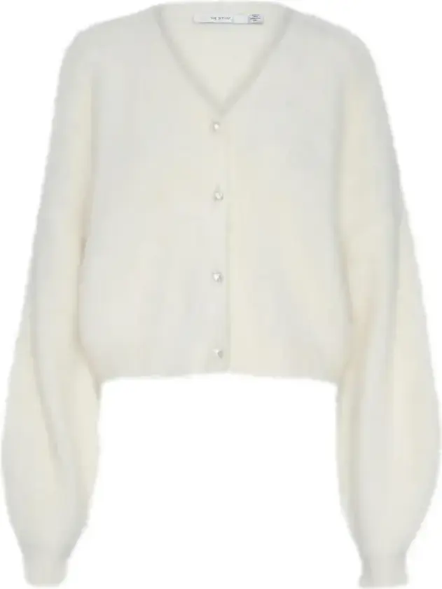 Dame, Strikkevarer, Beige, M