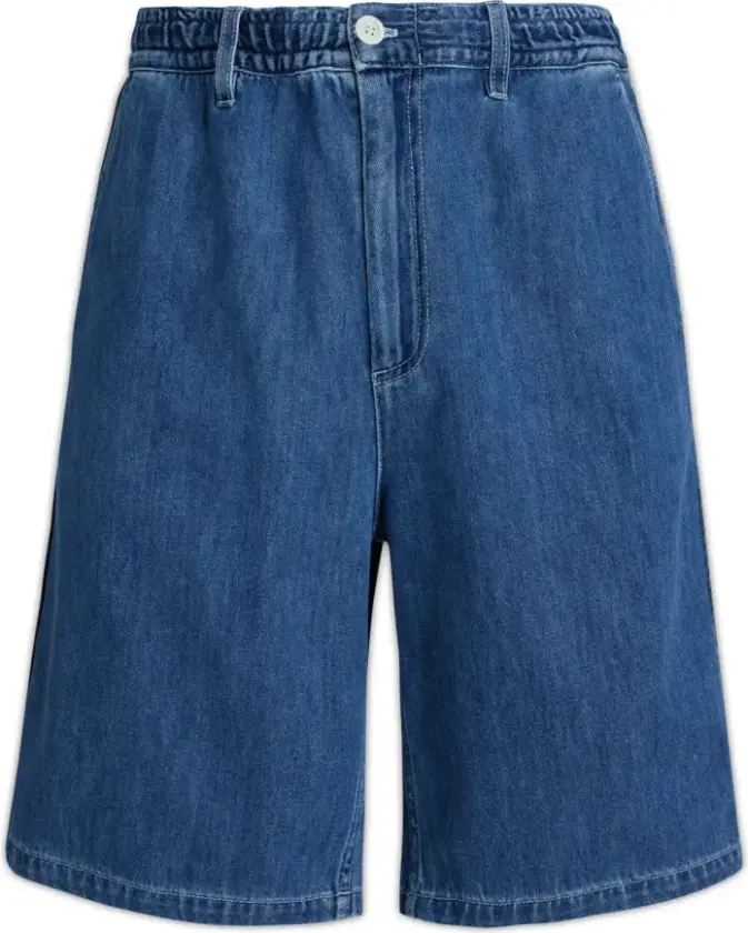 Herre, Shorts, Blå, W28