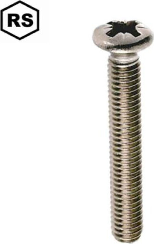 MASKINSKRUE M4X25MM A4 200STK