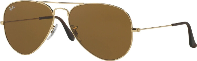 Aviator Large Metal RB3025, solbriller GOLD