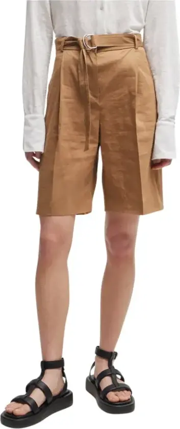Dame, Shorts, Beige, XL