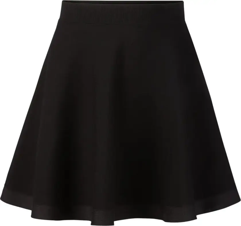 Dame, Skjørt, Svart, M