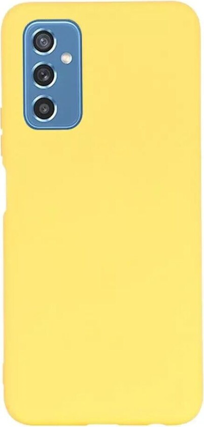 Samsung Galaxy M52 (5G) Liquid Silikon Deksel - Gul