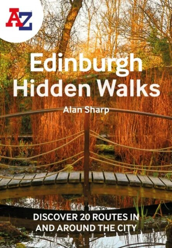A -Z Edinburgh Hidden Walks av Alan Sharp, A-Z Maps