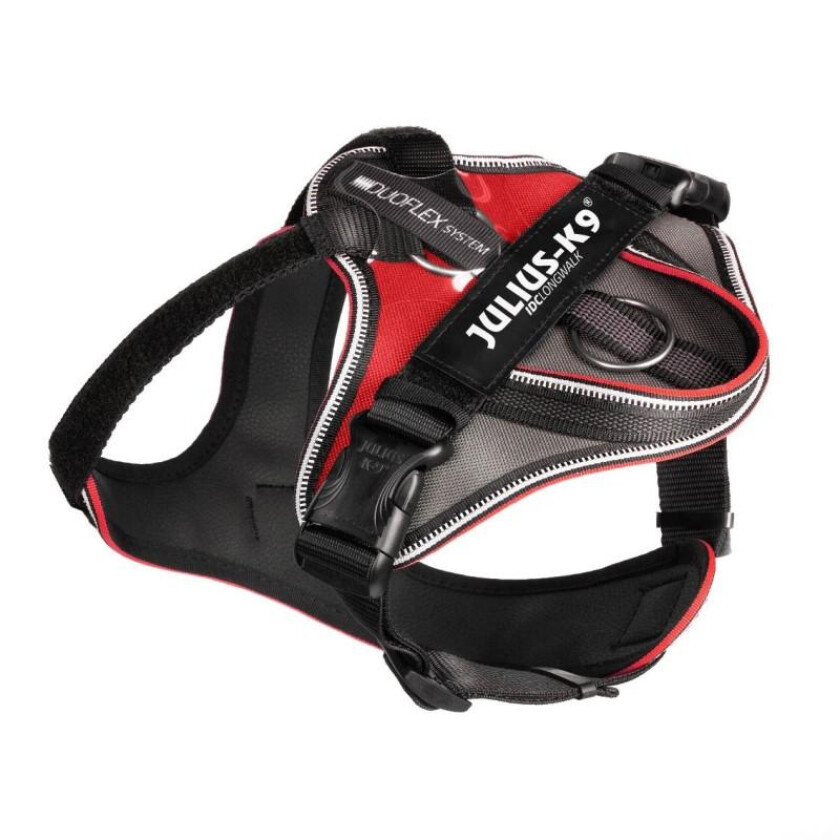 IDC Longwalk Hundesele Rød/Grå XL