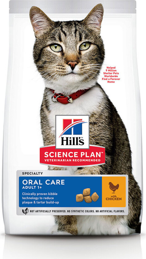 Hill's Science Plan Cat Adult Oral Care Chicken (1,5 kg)
