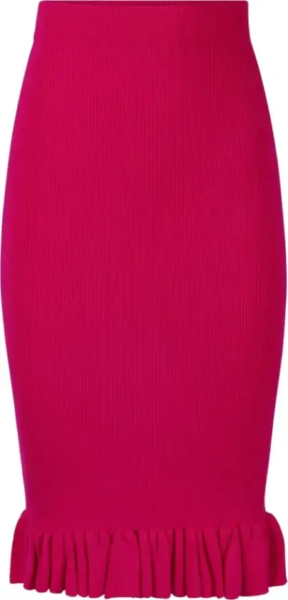Dame, Skjørt, Rosa, XL