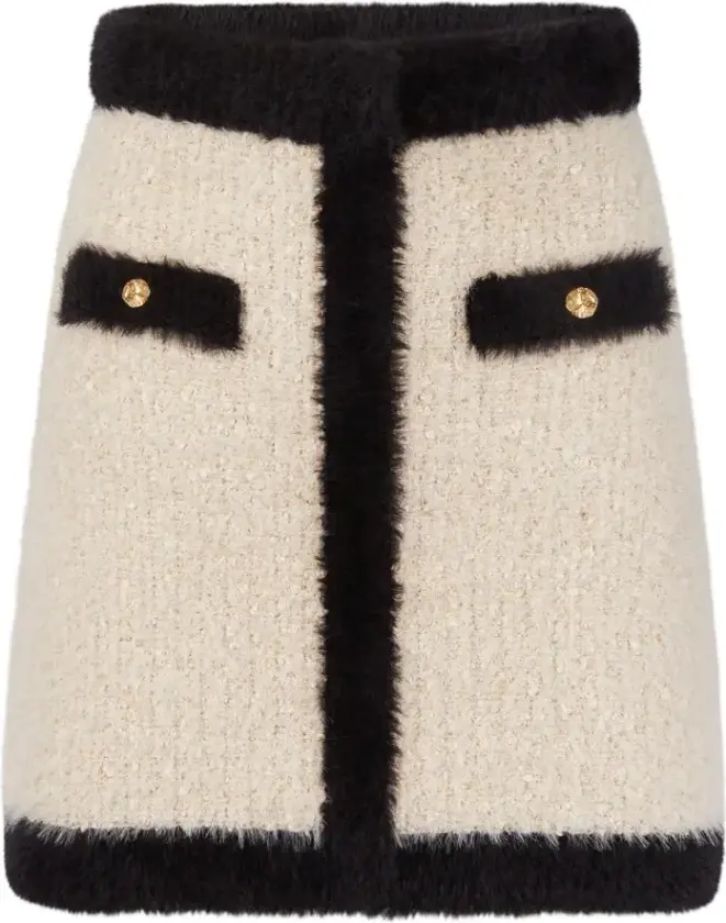 Dame, Skjørt, Beige, S