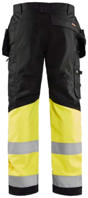 High Vis bukse med stretch Black