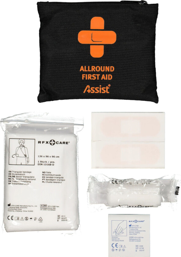 Allround First Aid, førstehjelpssett NO COLOUR