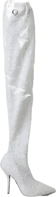 Dame, Sko, Hvit, 40 EU