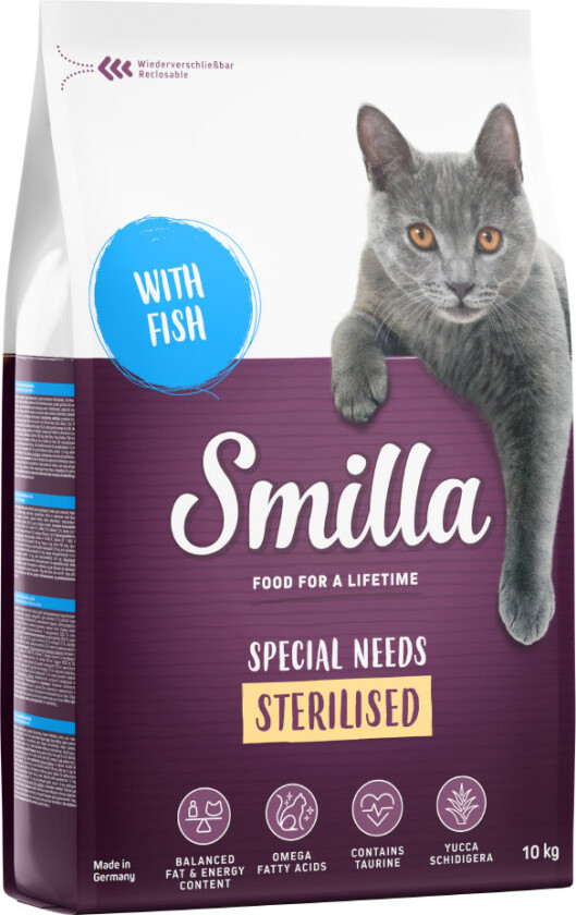 Adult Sterilised Fisk - 10 kg