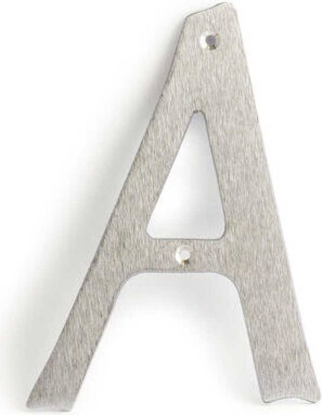 Bilde av Bokstav A 574 150 Mm Matt Krom Forbrukerpakning