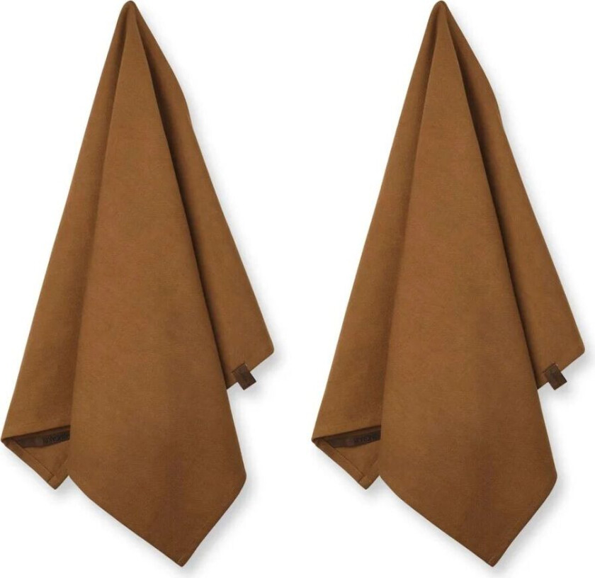 økologisk kjøkkenhåndkle 45 x 70 cm 2-pakning Sunset