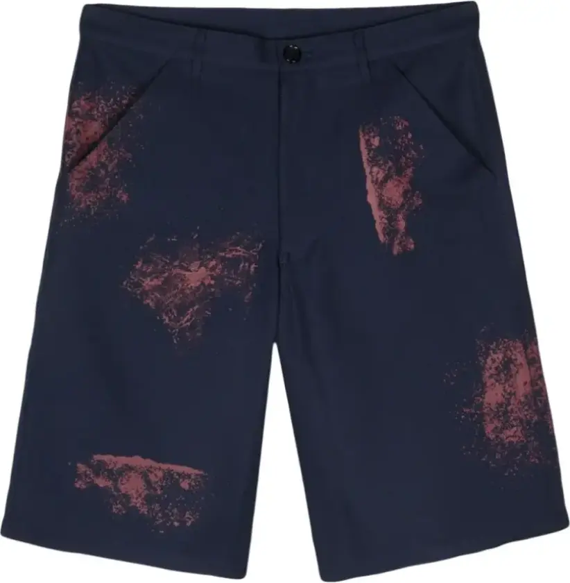 Herre, Shorts, Blå, XL