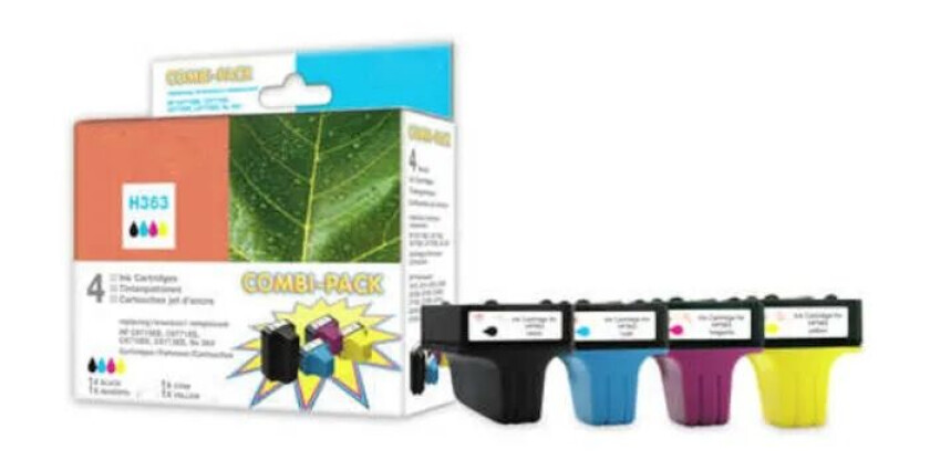 Blekkpatron tilsvarer HP 363 4-pk.