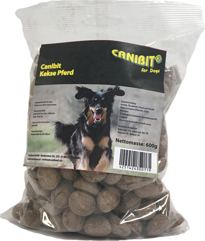 hundekjeks - hestekjøtt - Økonomipakke: 3 x 600 g