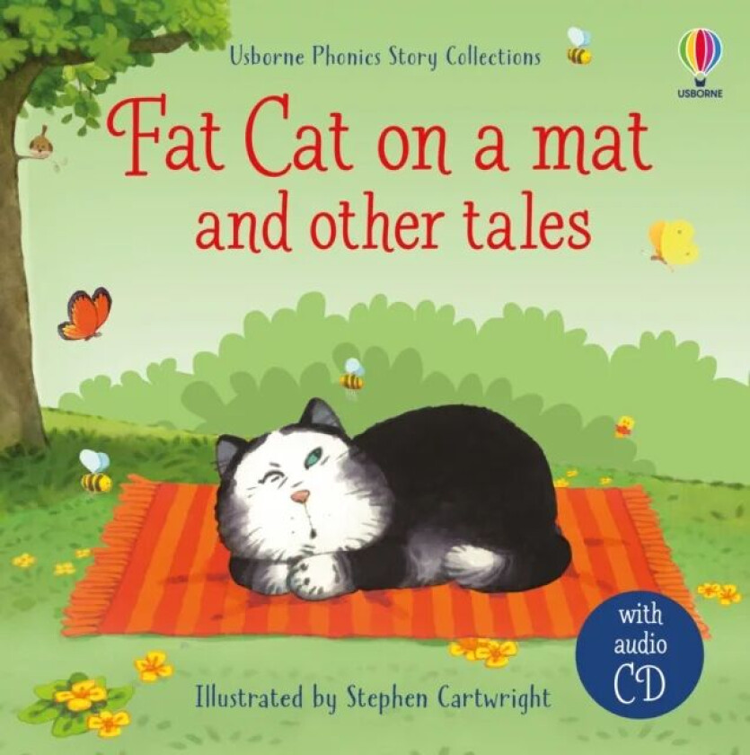 Fat cat on a mat and other tales with CD av Lesley Sims, Russell Punter
