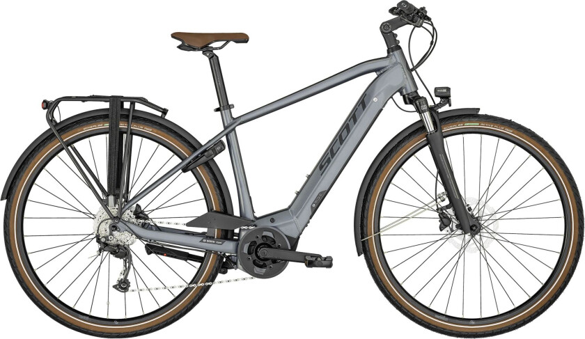 SUB Park eRide Bosch A+ 500Wh Ebike 24, elsykkel, hybrid, herre Dolphin Grey-Abyss B