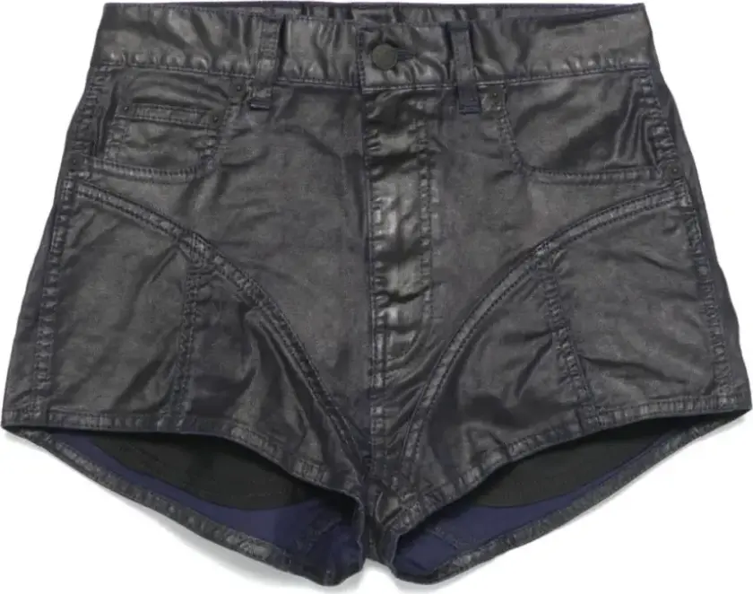 Dame, Shorts, Blå, W27