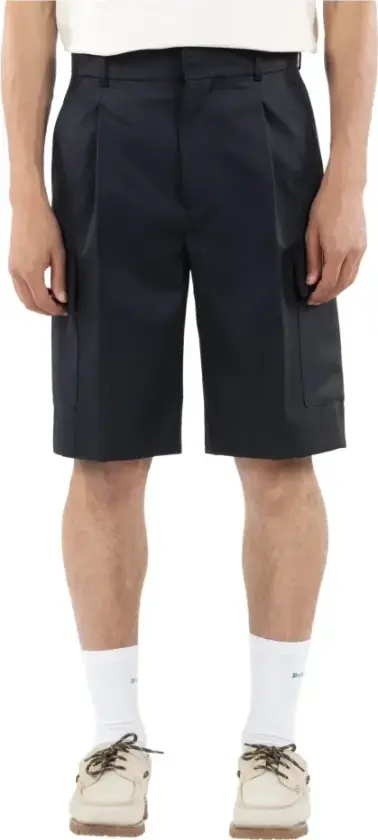 Herre, Shorts, Blå, S