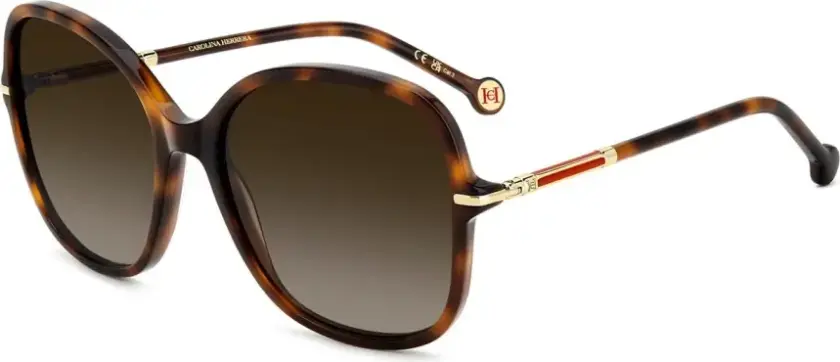 Dame, Accessories, Brun, 58 MM