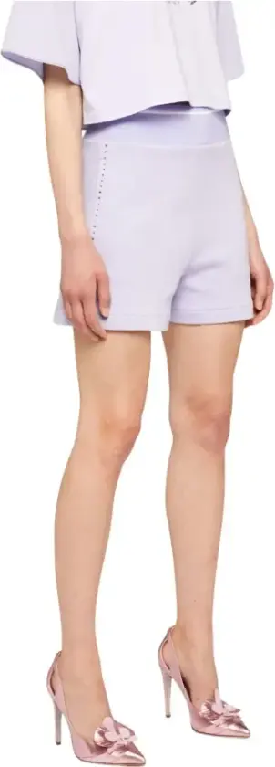 Dame, Shorts, Lilla, 2XS