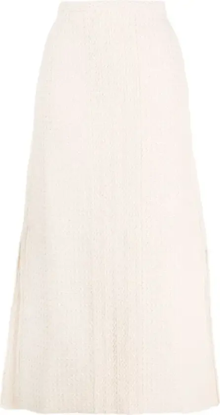 Dame, Skjørt, Beige, S