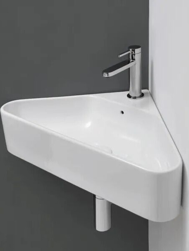 Axa Corner Porselensvask For Veggmontering (Hjørne)