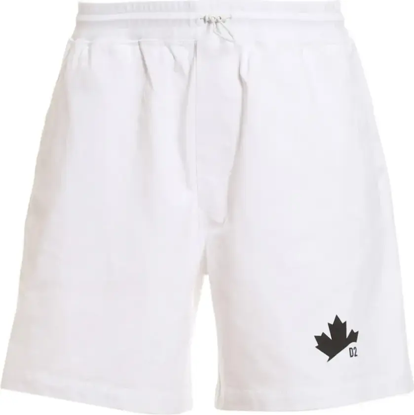 Herre, Shorts, Hvit, L