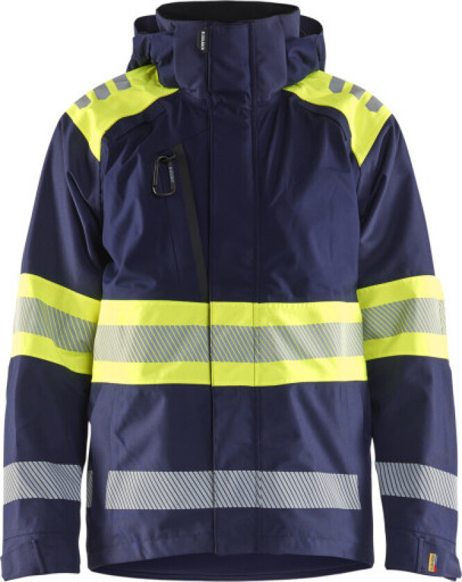 HIGH VIS SKALJAKKE MARINEBLÅ/H