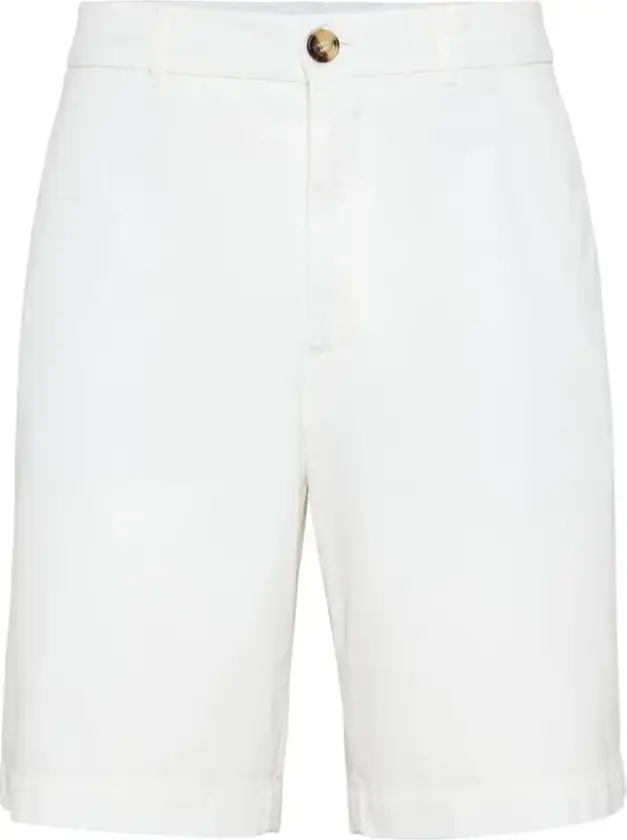 Brunello Cucinelli, Herre, Shorts, Hvit, M