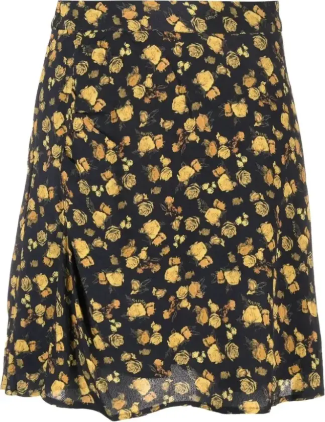 Dame, Skjørt, Flerfarget, M