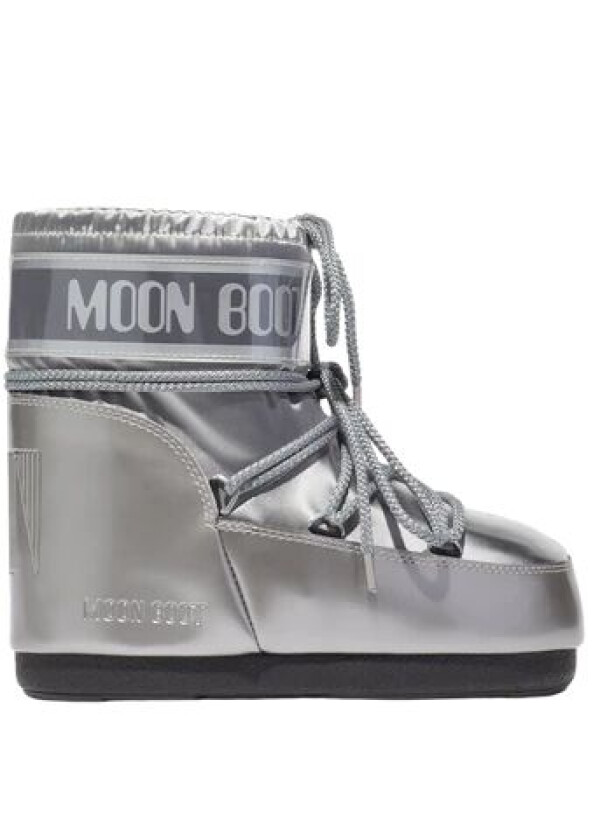 Icon Low Glance Silver Satin 36/38