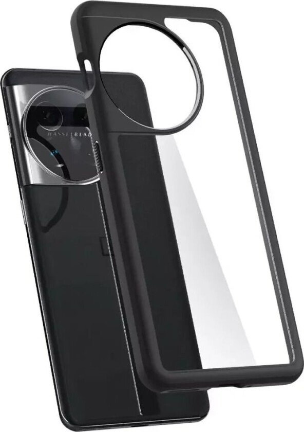 OnePlus 11 Ultra Hybrid Deksel - Gjennomsiktig / Svart
