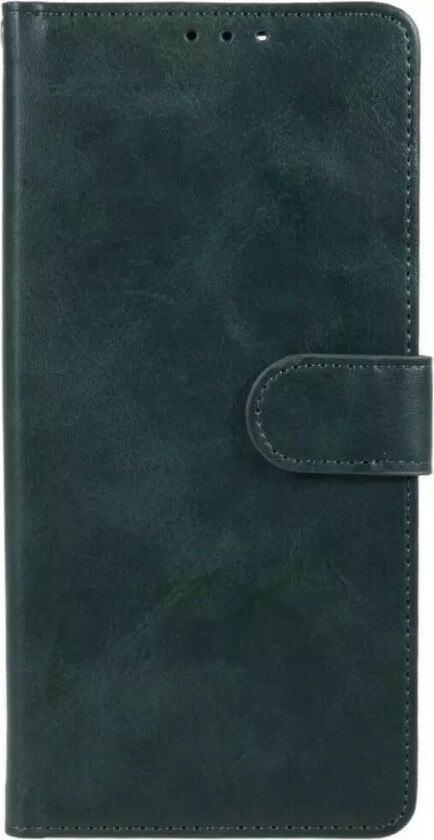 Samsung Galaxy M34 (5G) / F34 (5G) Kunstskinn Deksel m. Lommebok og Stropp - Mørke Grønn