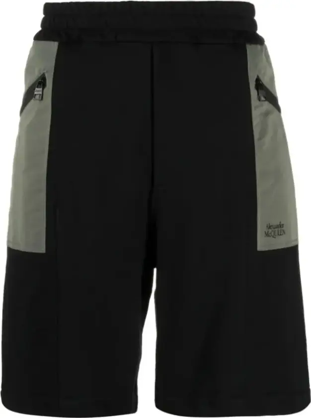 Alexander McQueen, Herre, Shorts, Svart, S
