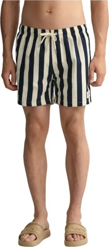 Herre, Shorts, Blå, 2XL