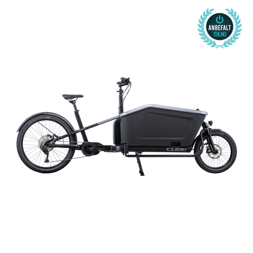 Cargo Hybrid Sport Cargo85Nm 500Wh 24, elsykkel, lastesykkel, unisex Flashgrey´N´Black