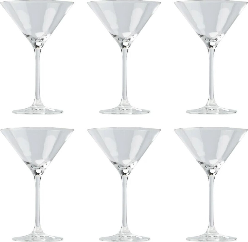 DiVino cocktailglass 26 cl 6-stk. Klar