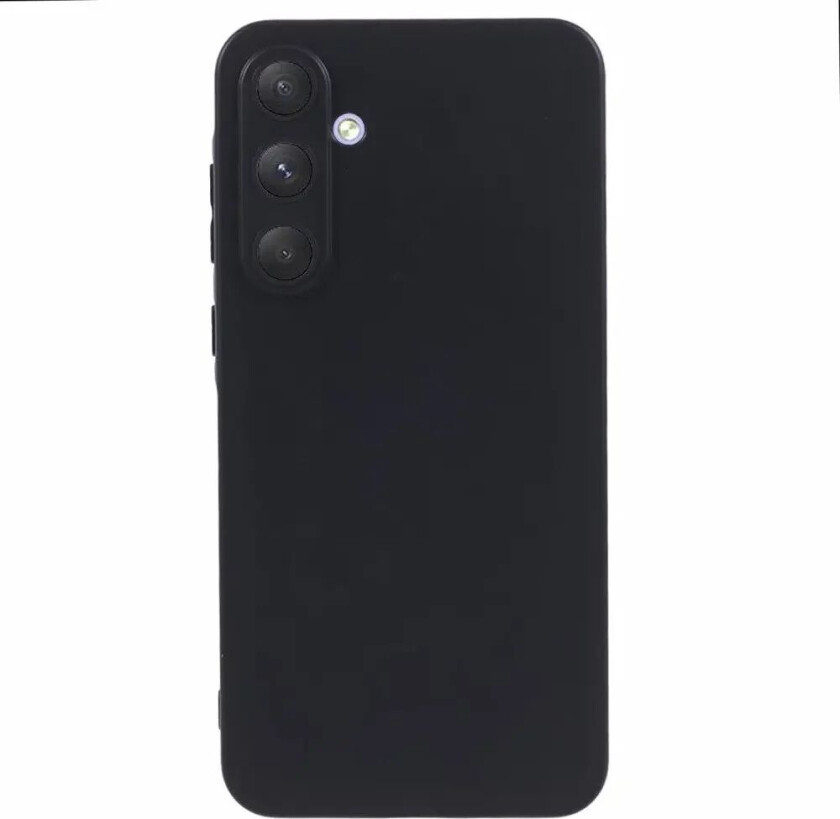 Samsung Galaxy A55 (5G) Fleksibel TPU Plast Deksel - Svart