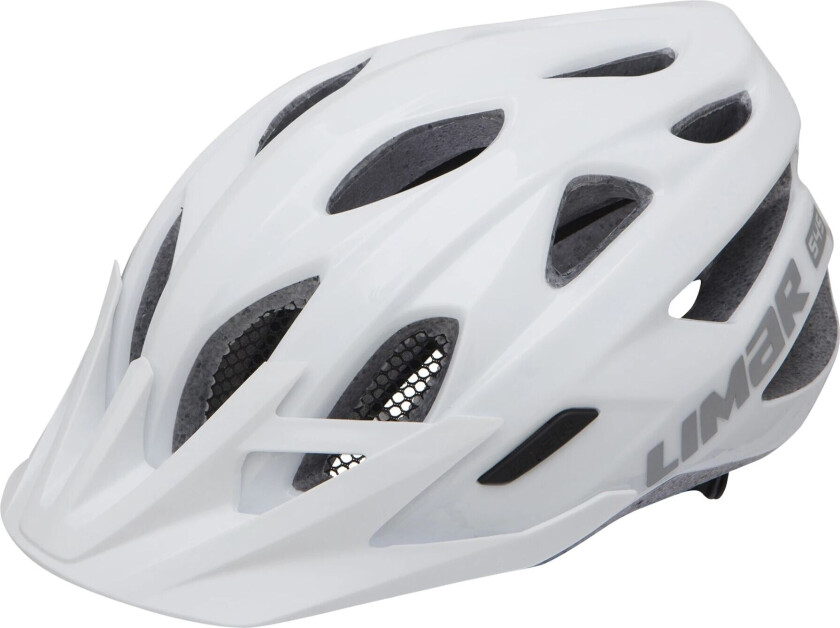 545 bikehelmet 22, sykkelhjelm terreng unisex WhiteSilver (gray ES