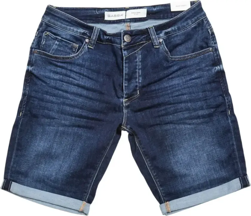 Herre, Shorts, Blå, W38